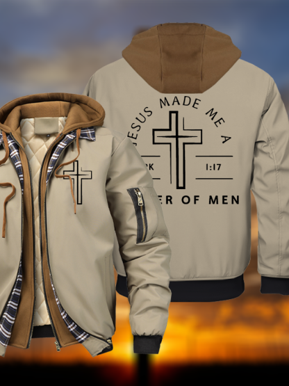 Fisher Of Men Warm Hooded Bomber Jacket