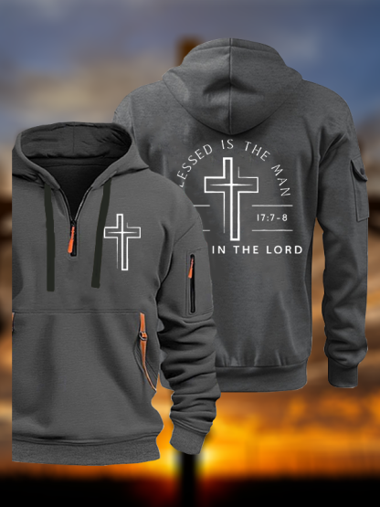 Trust In The Lord Jesus God Christian Zipper Hoodies