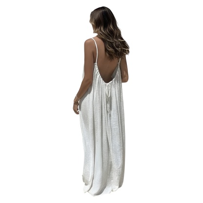 Backless Cami Dress Without Adjustable Strap For Women