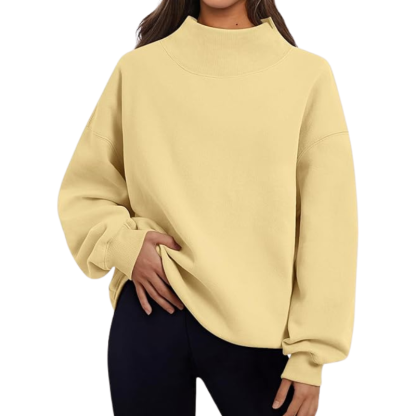 Womens Oversized Sweatshirts Turtleneck Pullover Long Sleeve Hoodies