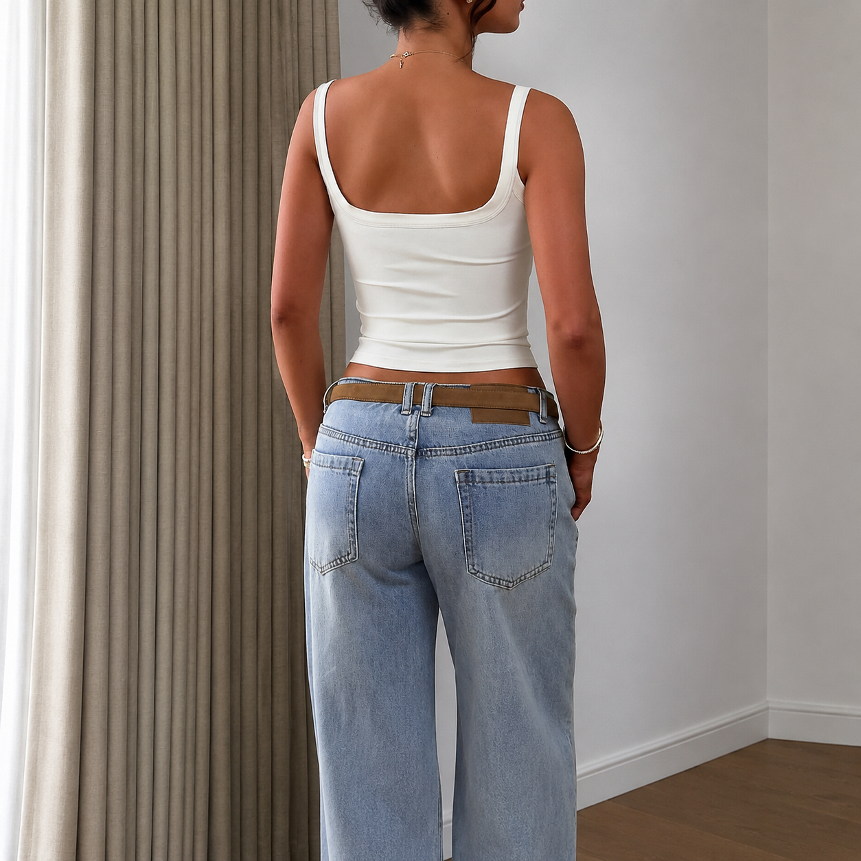 Minimalist Fitted Casual Camisole Top For Women