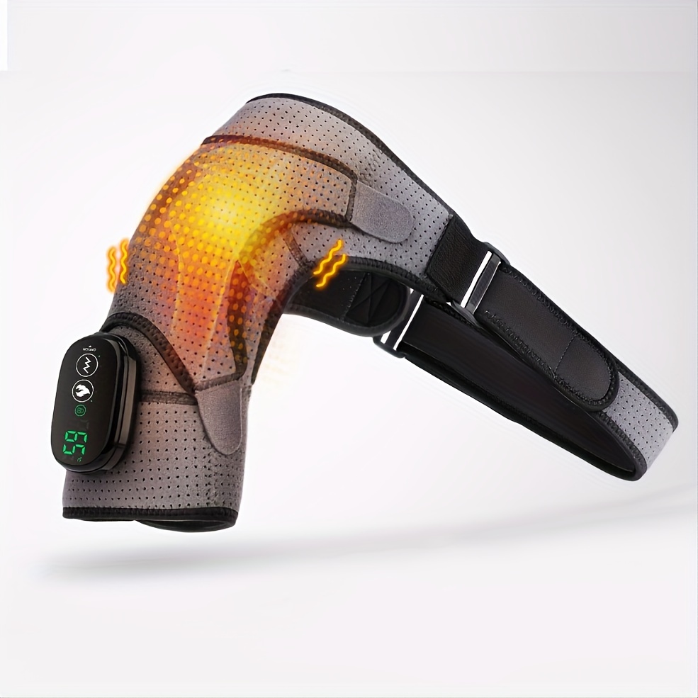 Portable Heated Massage Wrap Device Unit