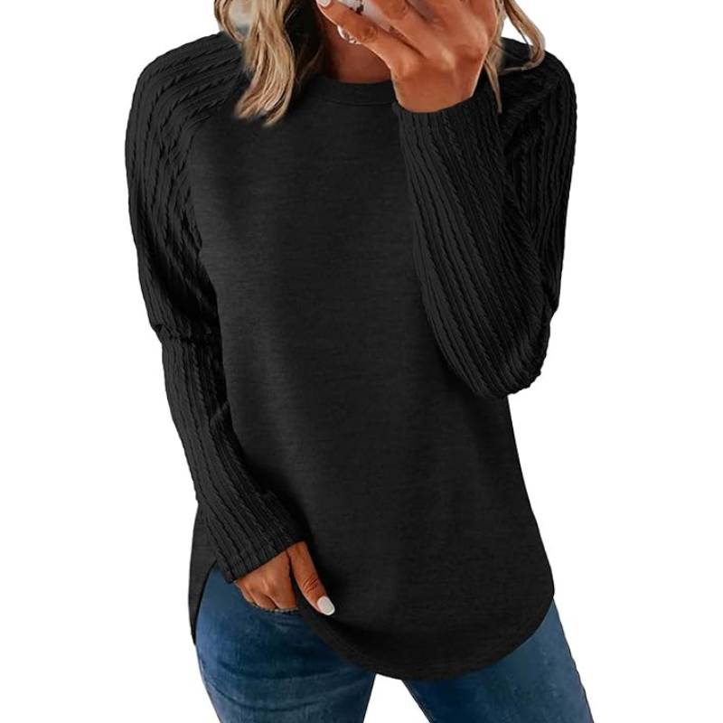Sweatshirt For Women Long Sleeve Shirts Crewneck Sweaters Fall Fashion Outfits