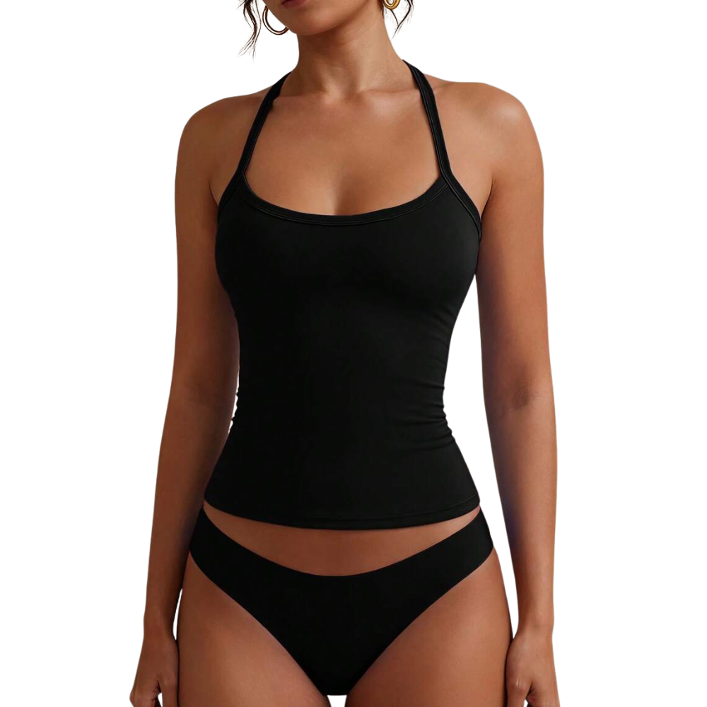 Criss Cross Backless Spaghetti Strap Summer Camisole