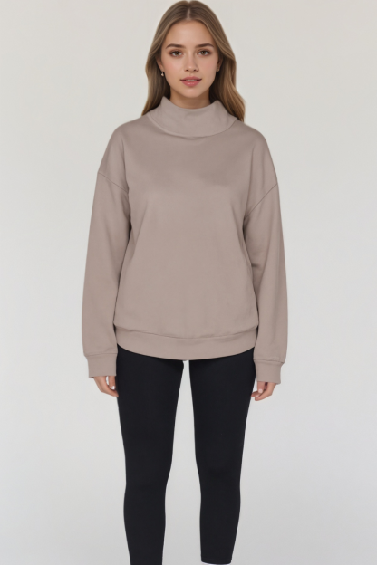 Oversized Long Sleeve Pullover Sweatshirt Hoodie