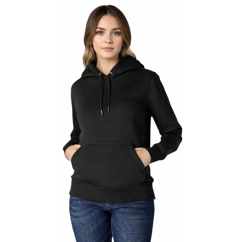 Casual Fit Sweatshirt With Logo Sleeve Graphic For Women