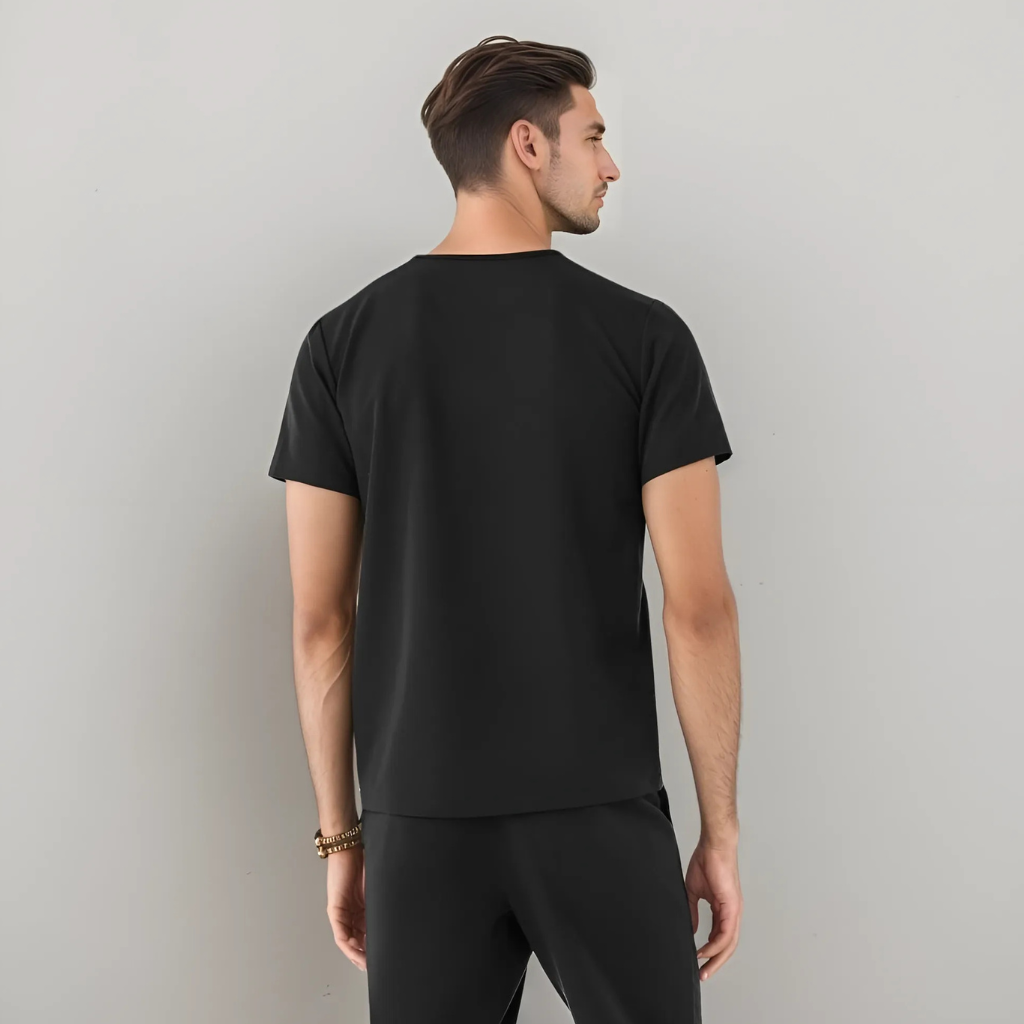Leon Three Pocket Scrub Top