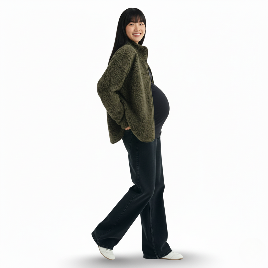 MAMA Babywearing Fleece Jacket And Vest