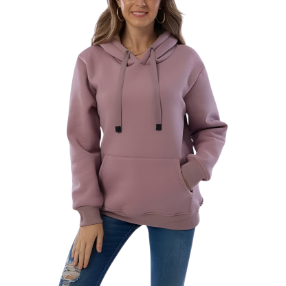 Warm Fleece Lined Hoodie For Women
