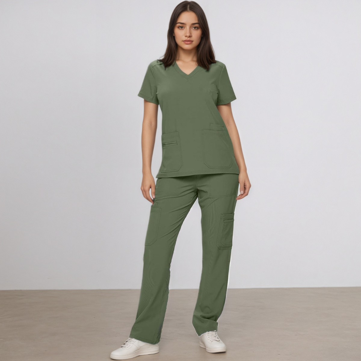 Women Stretch Scrub Sets