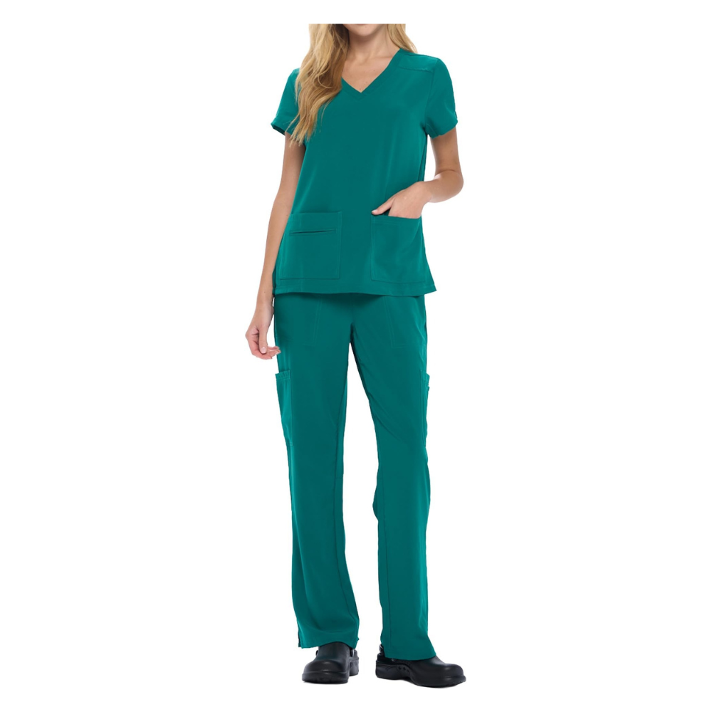Top And Cargo Pant Scrub Set 