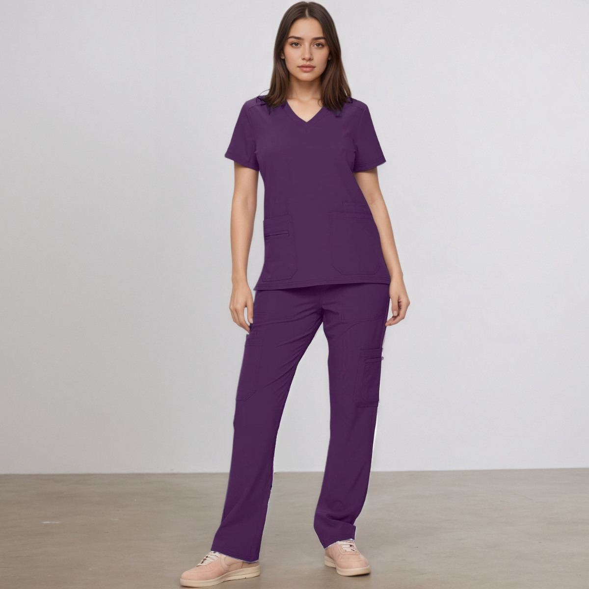 Women Stretch Scrub Sets