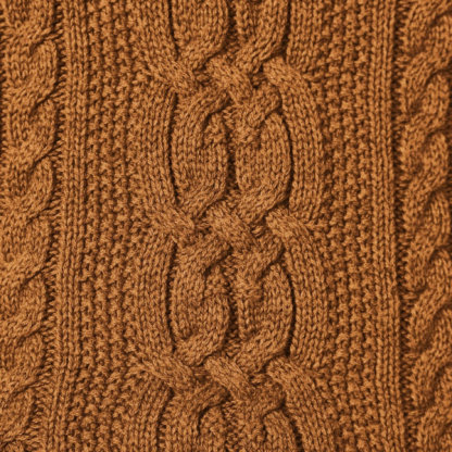 womens Fisherman Cable Crewneck Sweater