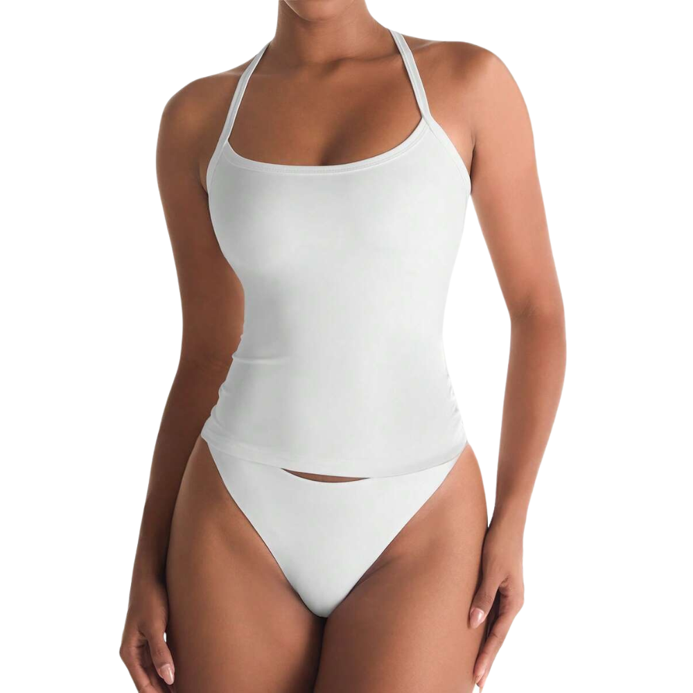 Criss Cross Backless Spaghetti Strap Summer Camisole