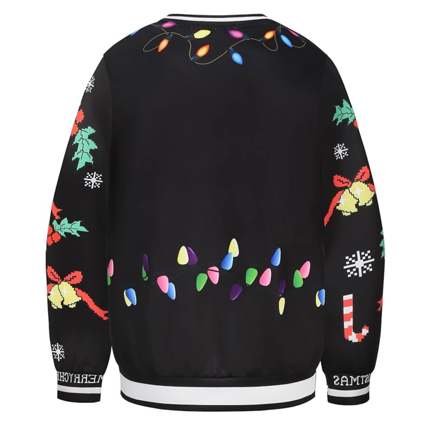 Funny 3D Print Christmas Ugly Sweater For Men And Women