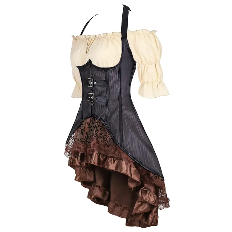 Halloween 3 Pieces Cosplay Costume Dresses For Women