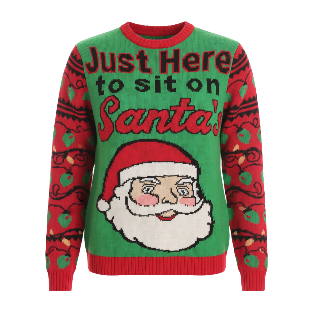 Ugly Christmas Sweater For Women With Festive Winter Design