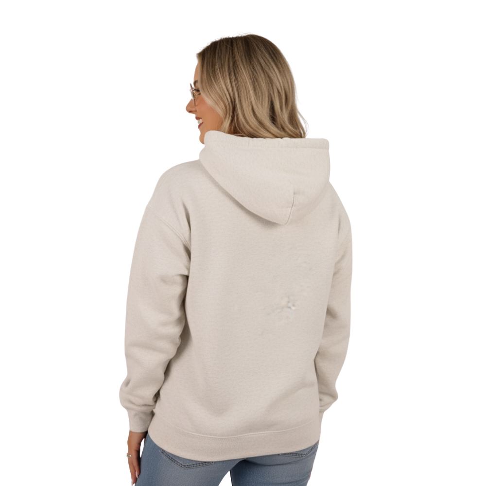 Coastal Themed Printed Hoodie