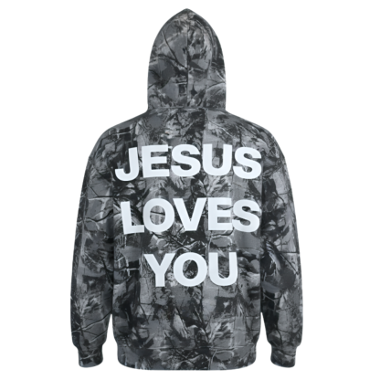 Divine Message Printed Hoodie