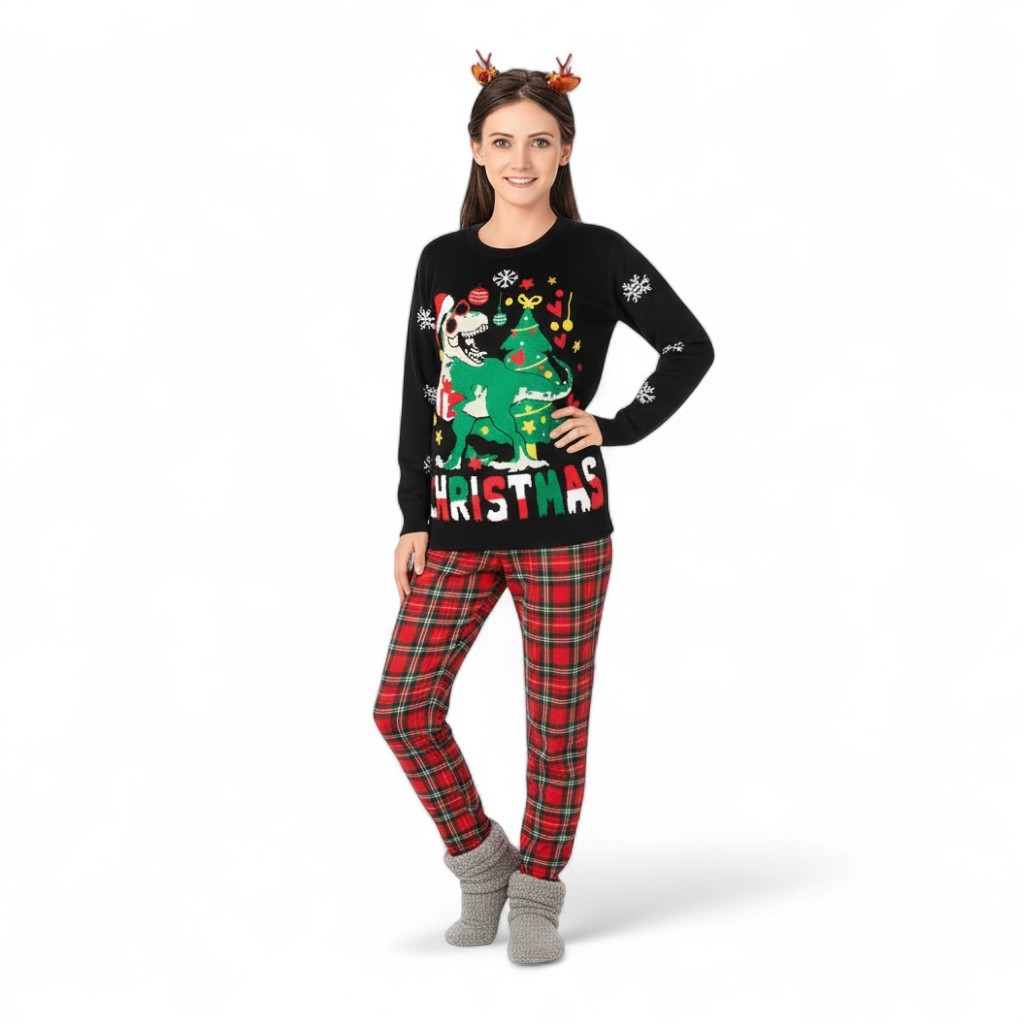 Ugly Christmas Matching Sweater For Men Women Kids