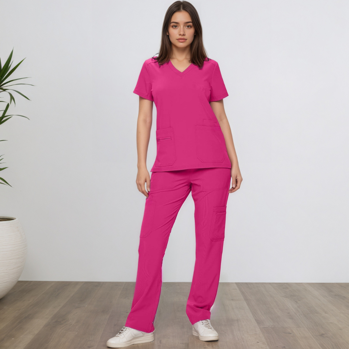 Women Stretch Scrub Sets