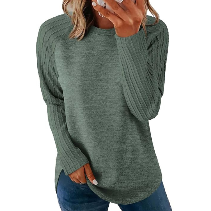 Sweatshirt For Women Long Sleeve Shirts Crewneck Sweaters Fall Fashion Outfits