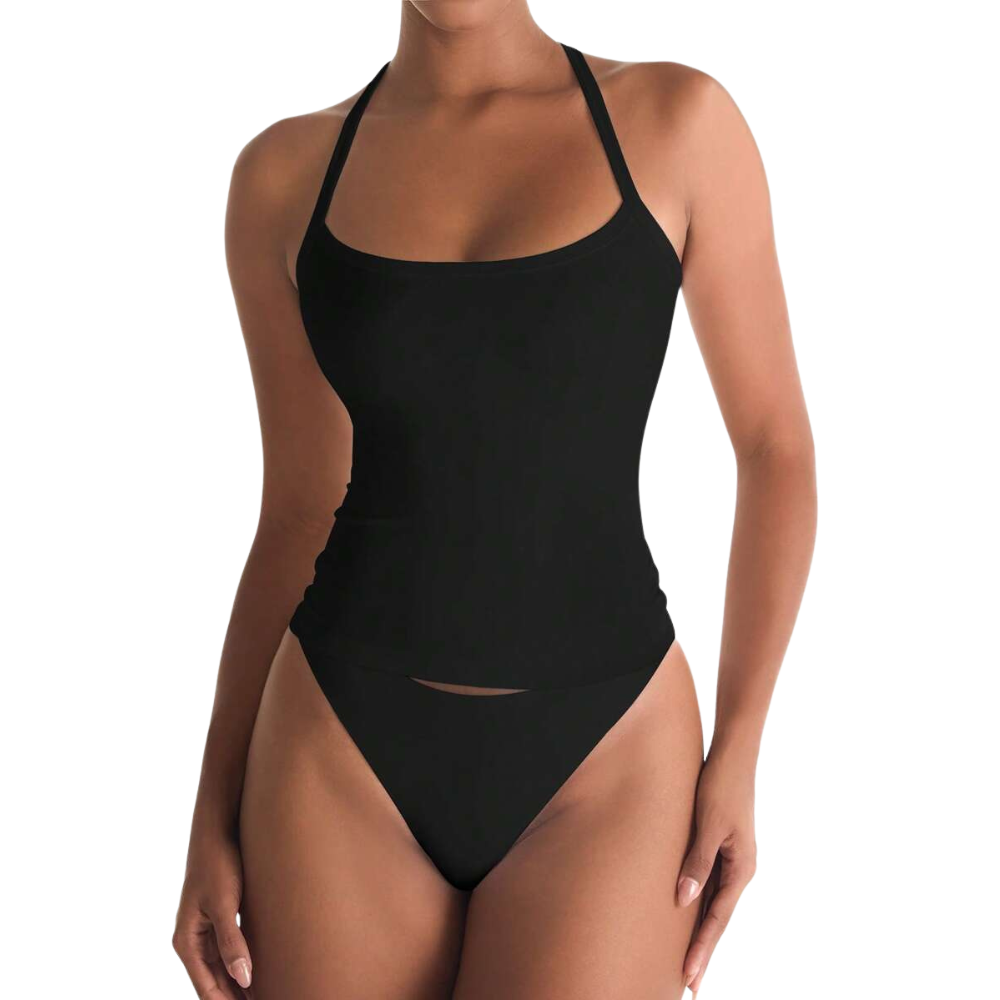 Criss Cross Backless Spaghetti Strap Summer Camisole