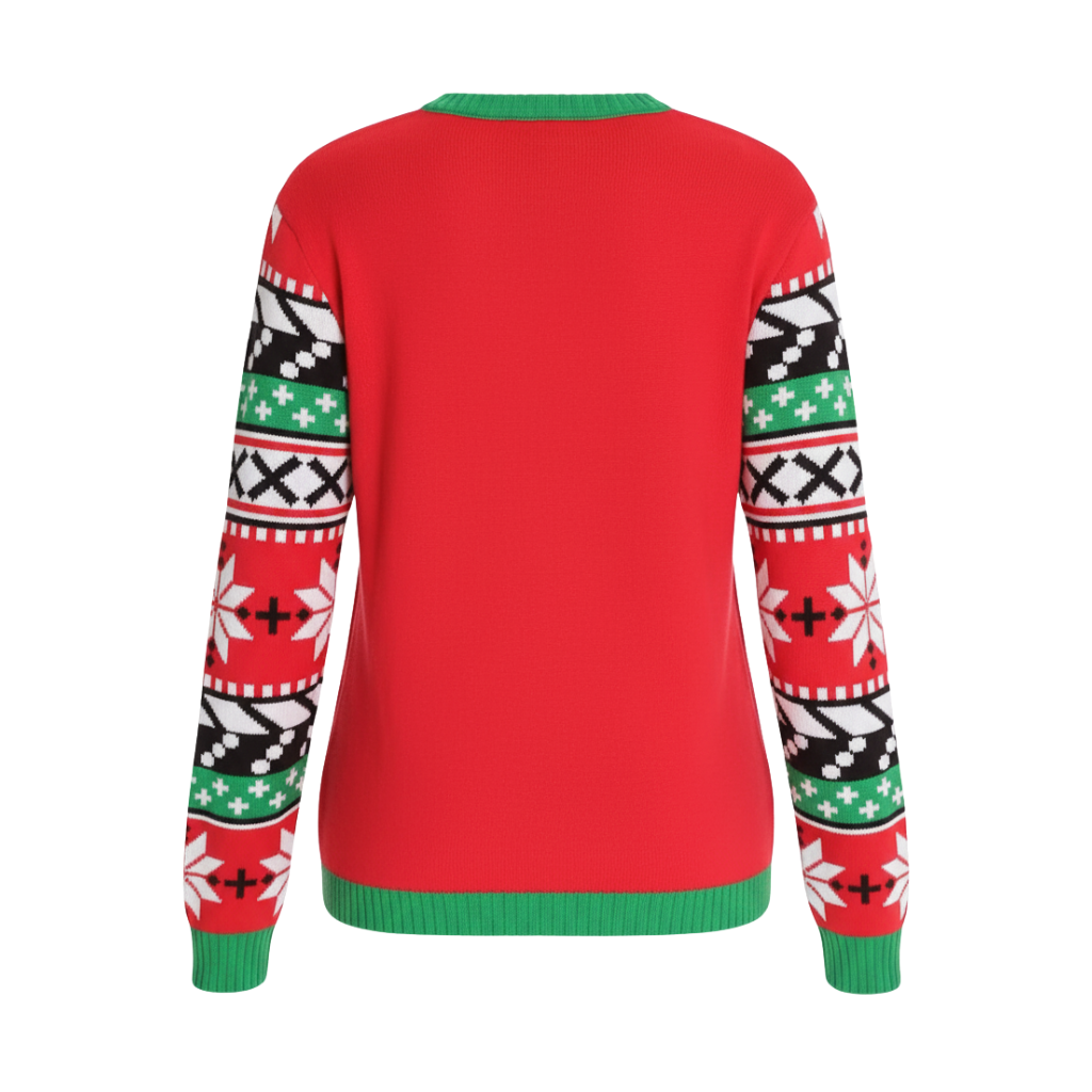 [Copy]Ugly Christmas Sweater For Women With Festive Winter Design