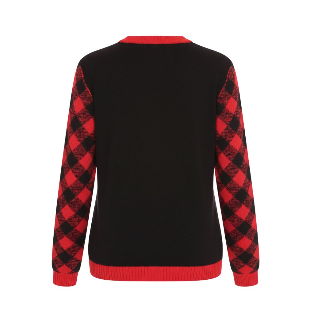 [Copy]Ugly Christmas Sweater For Women With Festive Winter Design