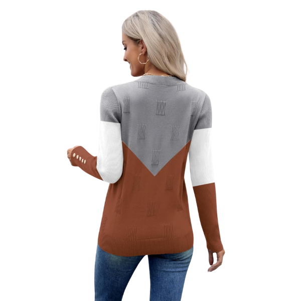 V Neck Sweaters Shirts Long Sleeve Lightweight Ribbed Knit Pullover Sweater Blouse Tops with Buttons Oufits
