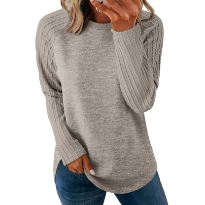Sweatshirt For Women Long Sleeve Shirts Crewneck Sweaters Fall Fashion Outfits
