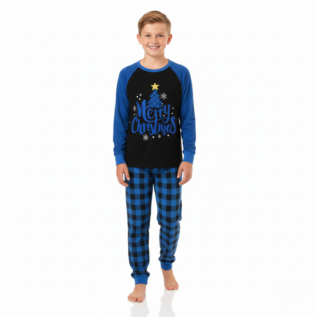 Christmas Family Matching Pajamas Set Merry Christmas Sleepwear Outfits