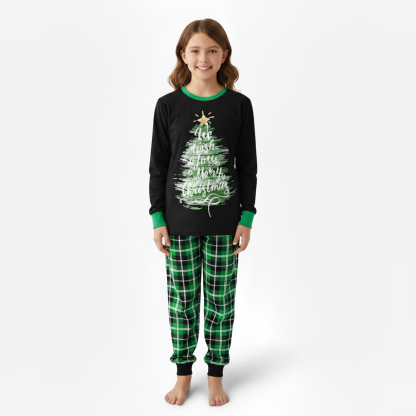 Christmas Tree All Over Print Matching Family Pajama Set