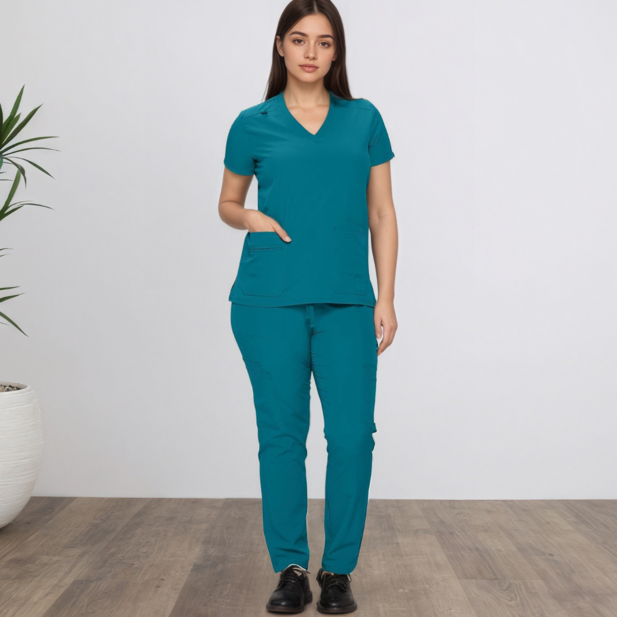 Women Stretch Scrub Sets