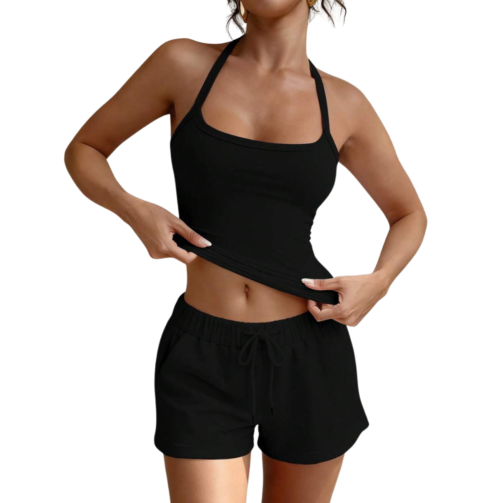 Criss Cross Backless Spaghetti Strap Summer Camisole