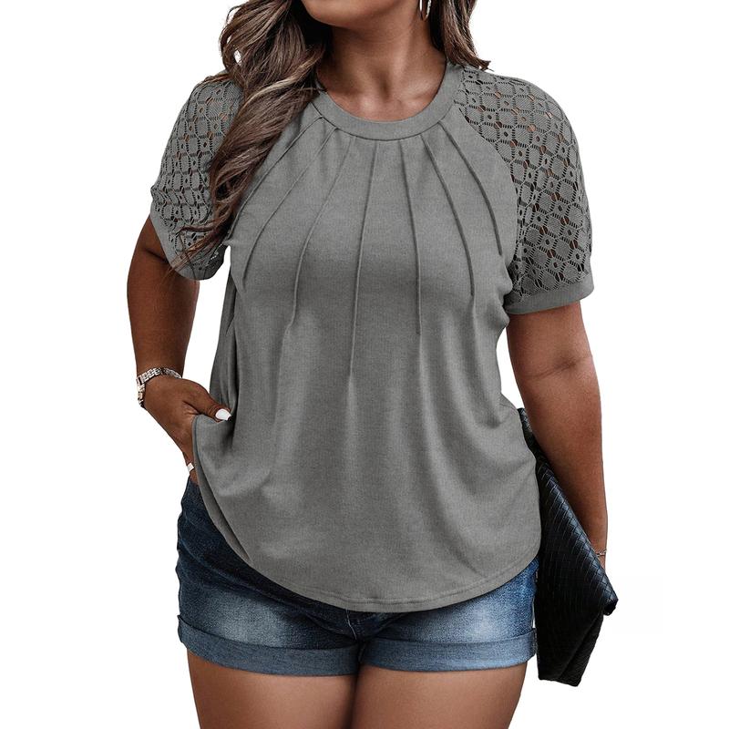 Casual Short Sleeve Blouse For Everyday Wear For Women