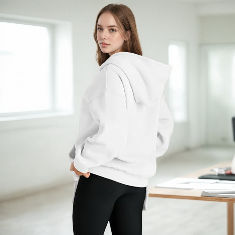 Women Oversized Fleece Hoodie Sweatshirt Pullover for Fall and Winter