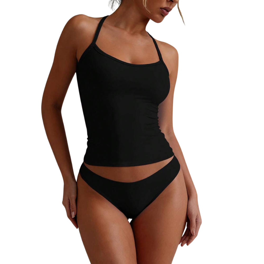 Criss Cross Backless Spaghetti Strap Summer Camisole