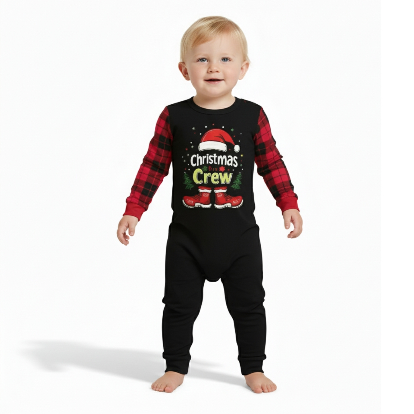 Holiday Matching Family Plaid Pajama Set