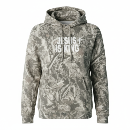 Jesus Is King Printed Hoodie