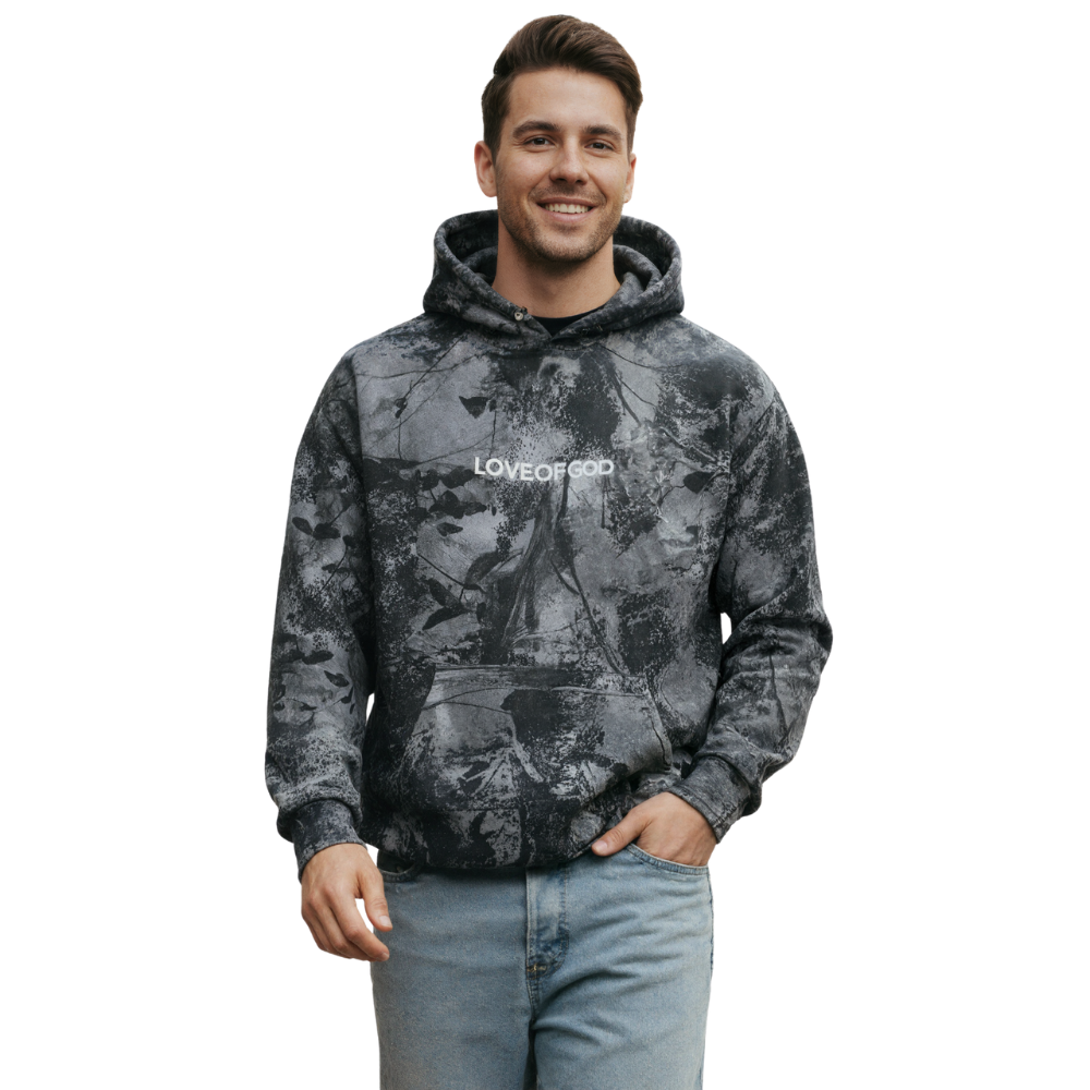 Divine Message Printed Hoodie