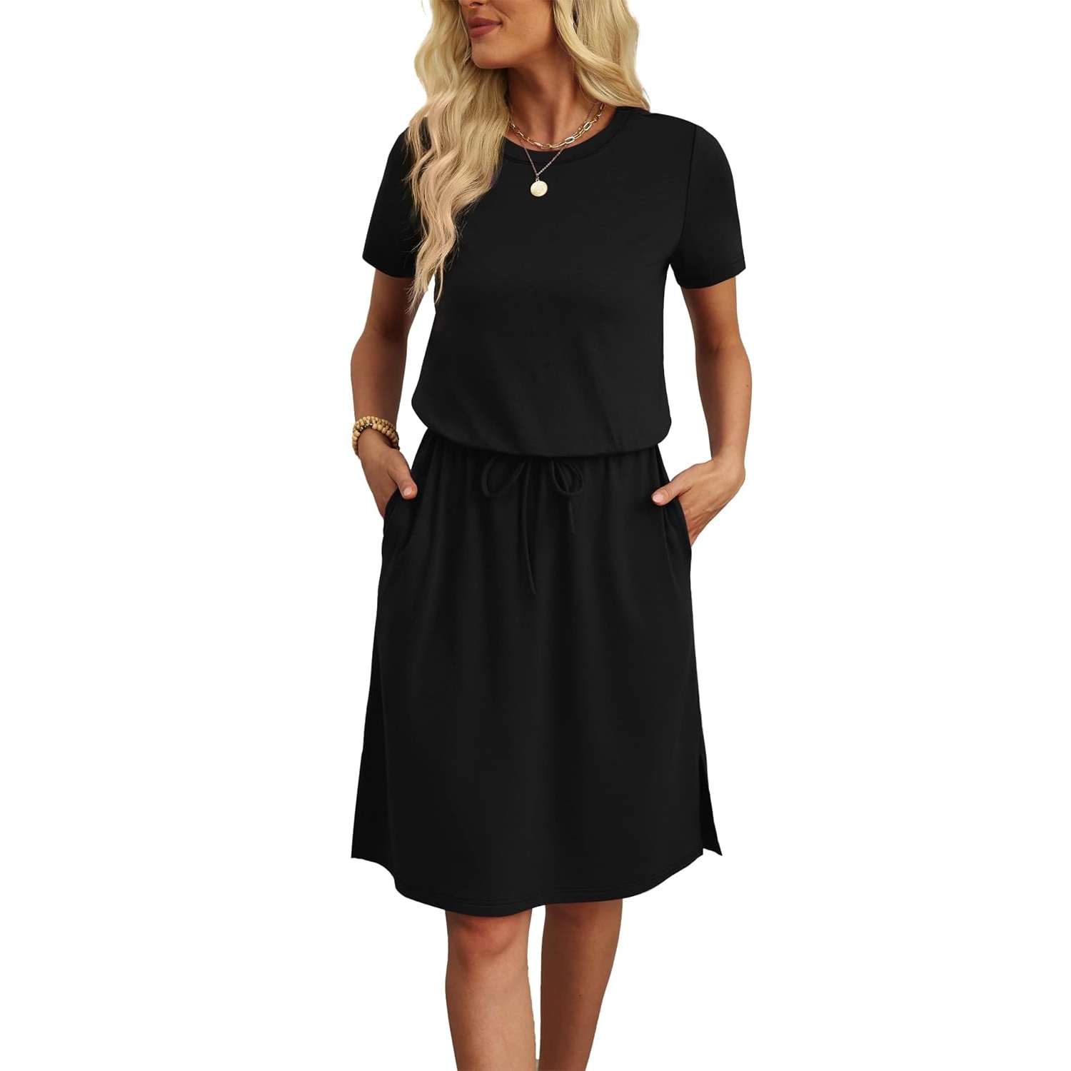 Casual Summer Sundress With Pockets For Women
