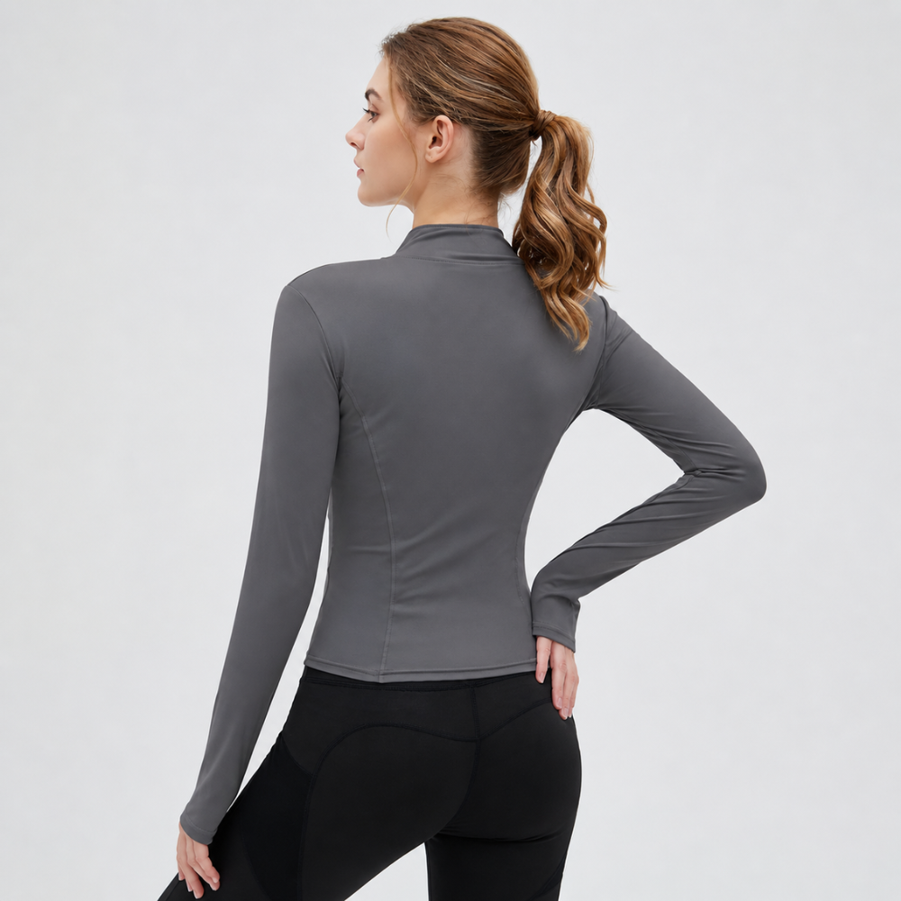Slim And Fit Long Sleeve Sport Jacket Wear For Women