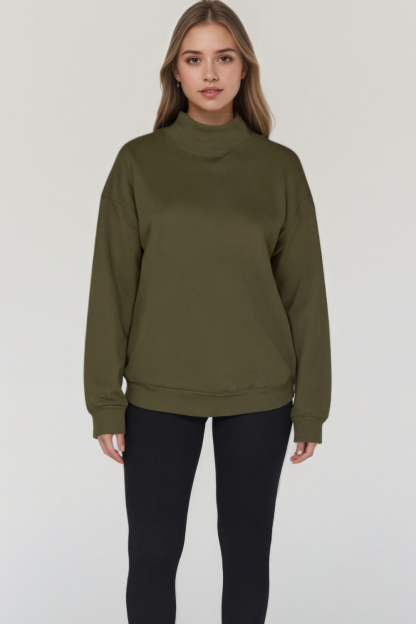 Oversized Long Sleeve Pullover Sweatshirt Hoodie