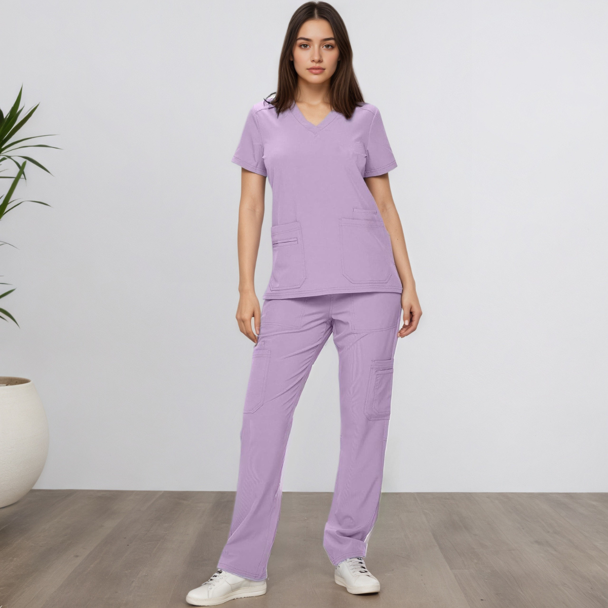 Women Stretch Scrub Sets