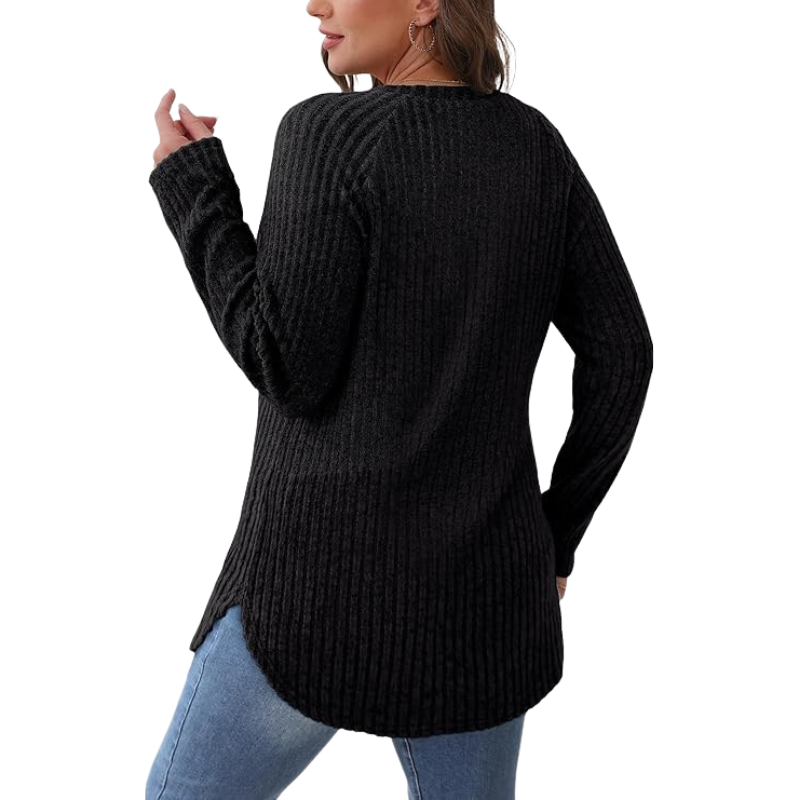 Long Sleeve Shirts For Women Fall Clothes Tunic Tops Loose Fit
