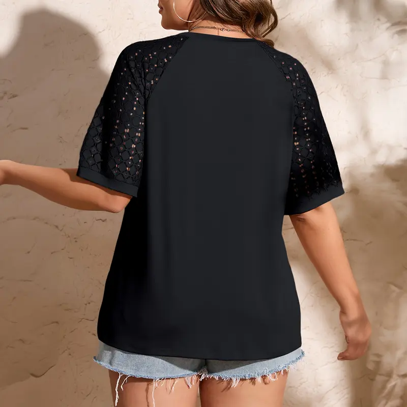 Casual Short Sleeve Blouse For Everyday Wear For Women