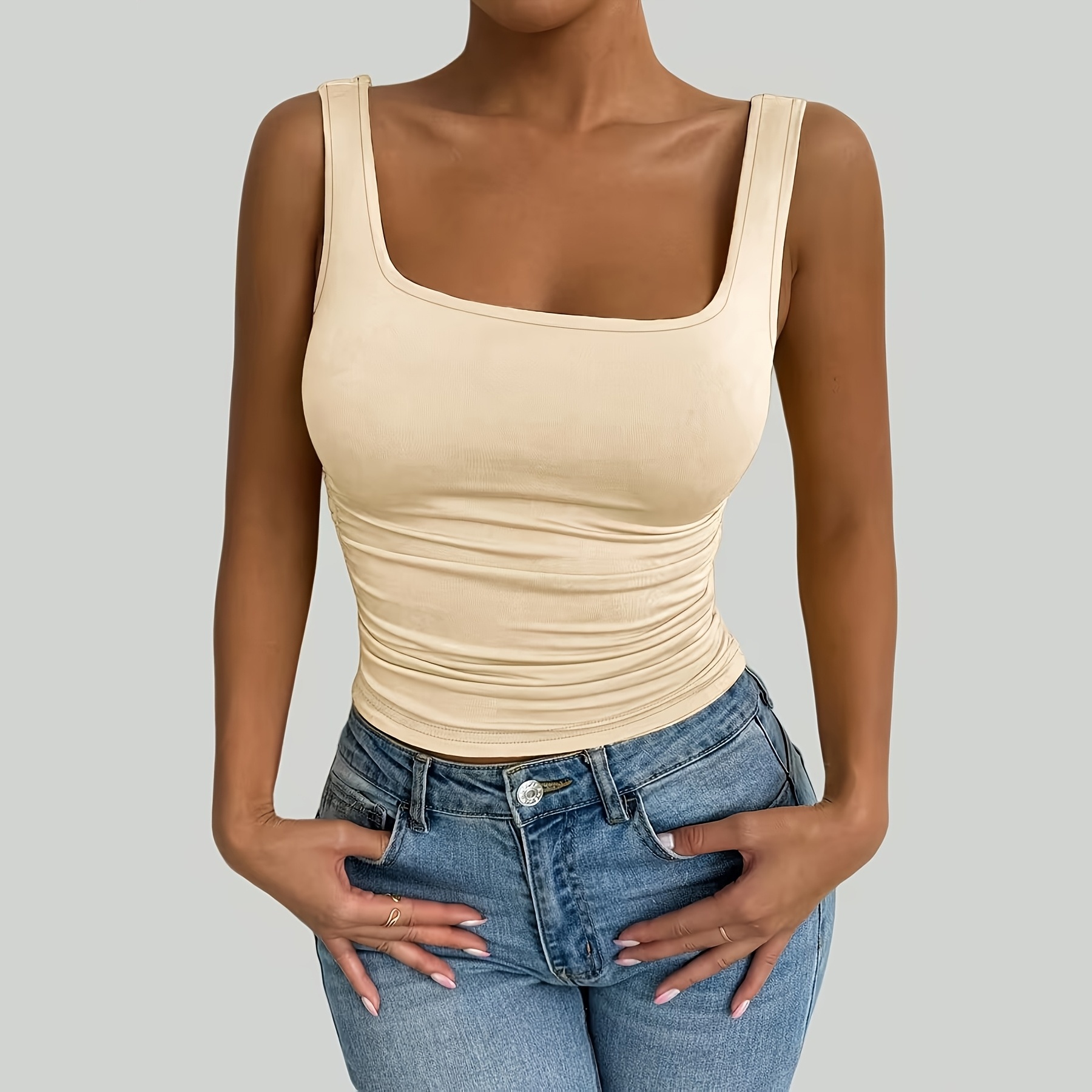 Pack Of 4 Casual Versatile Tank Top For Women
