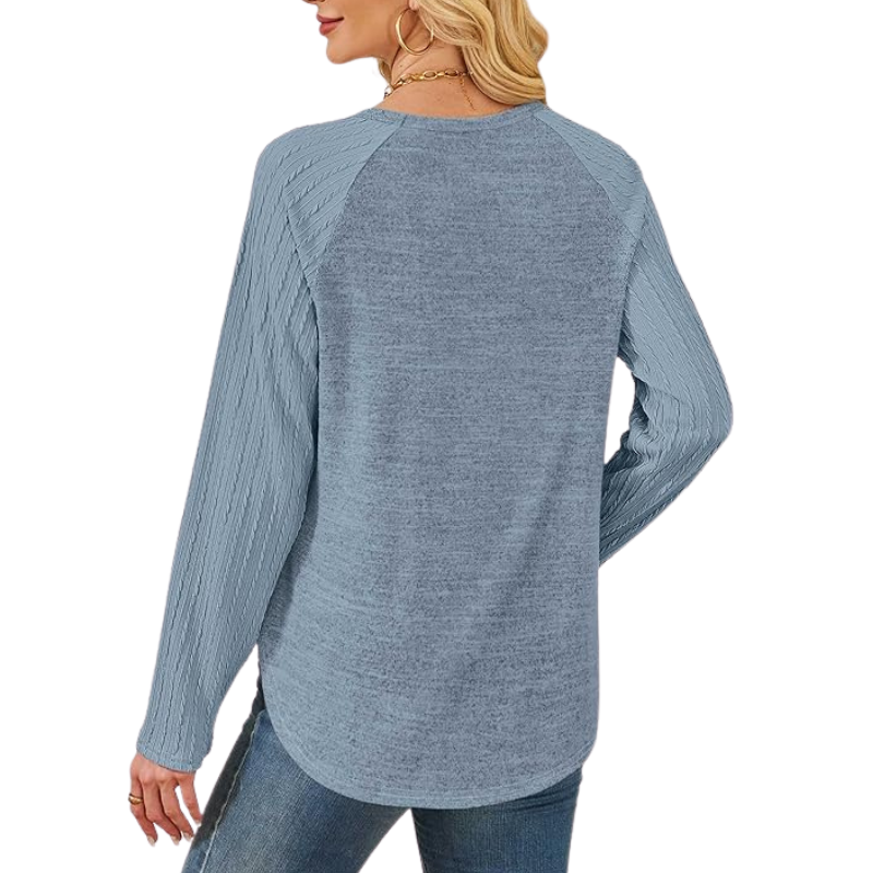 Sweatshirt For Women Long Sleeve Shirts Crewneck Sweaters Fall Fashion Outfits