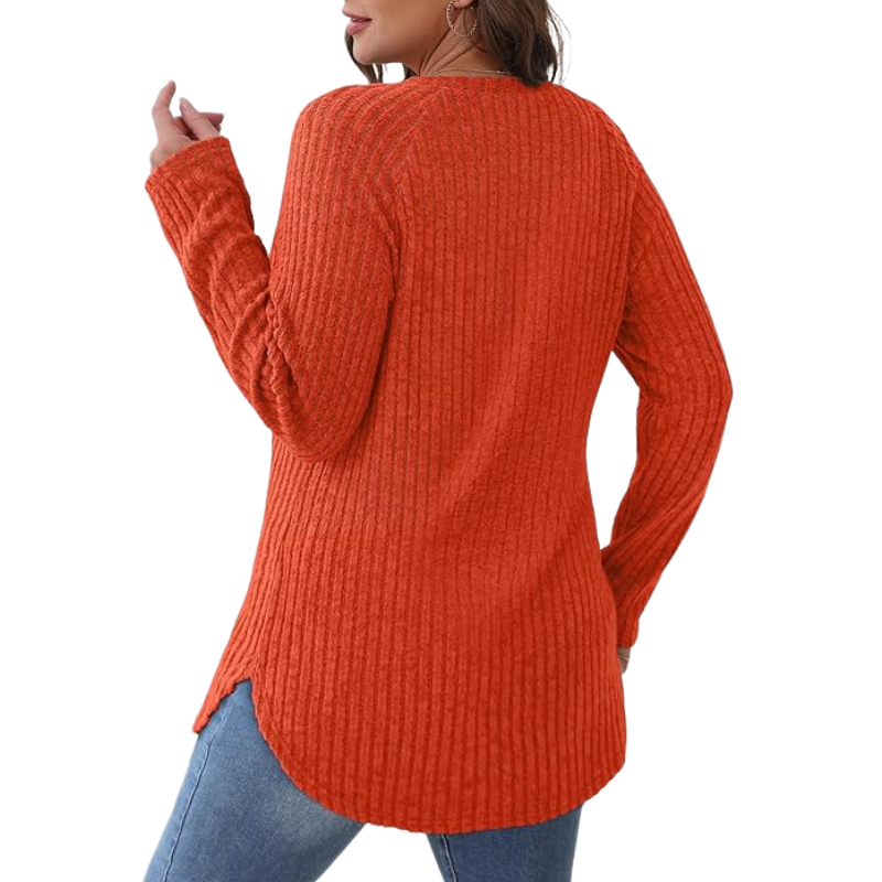 Long Sleeve Shirts For Women Fall Clothes Tunic Tops Loose Fit